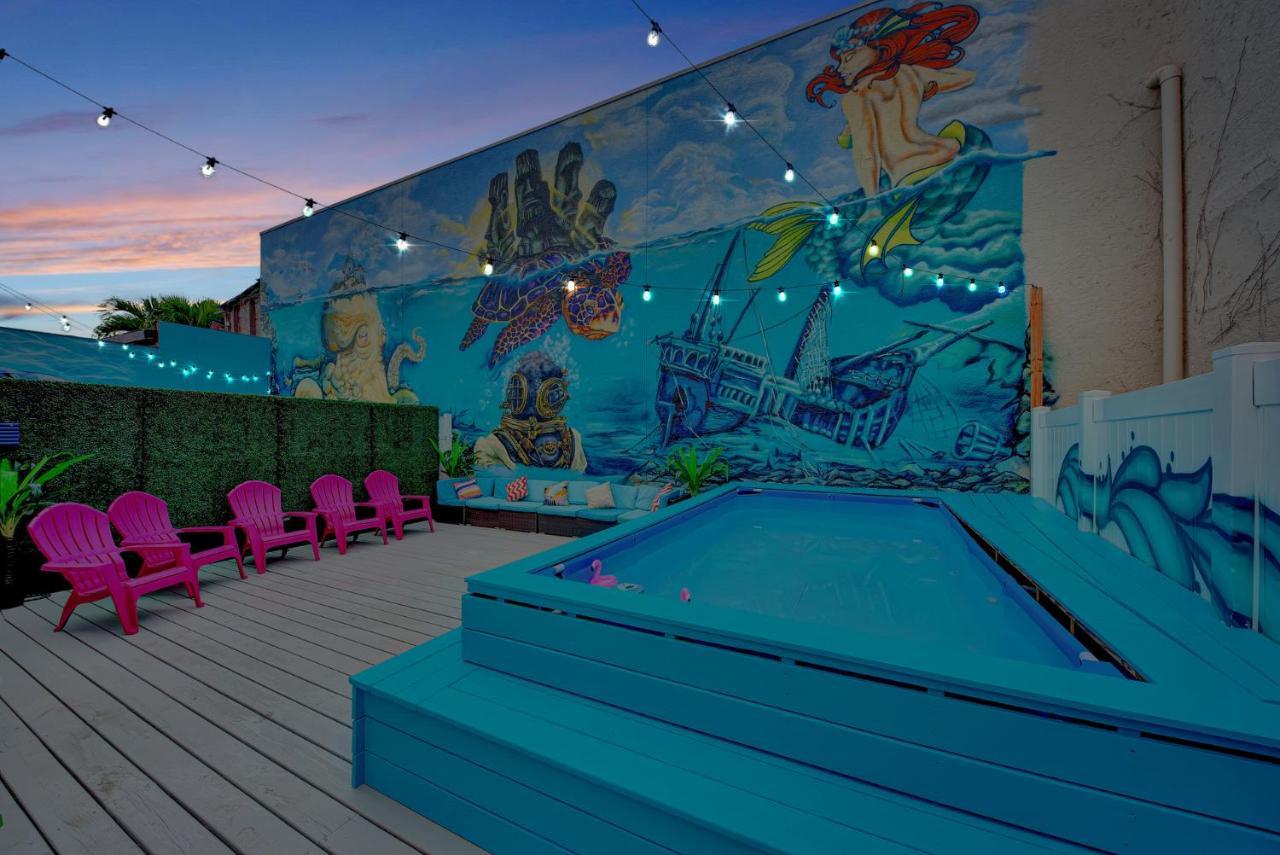 Mermaid House With Pool Jacuzzi Steps To Siesta Key Beach ساراسوتا المظهر الخارجي الصورة